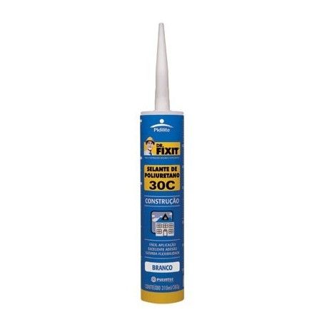 Adesivo Selante Dr. Fixit 30C UP Branco 600ML Pulvitec