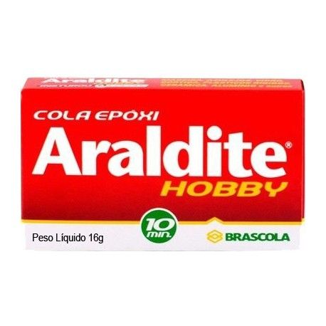 Araldite Hobby 10 Minutos 23g Bisnaga Brascola