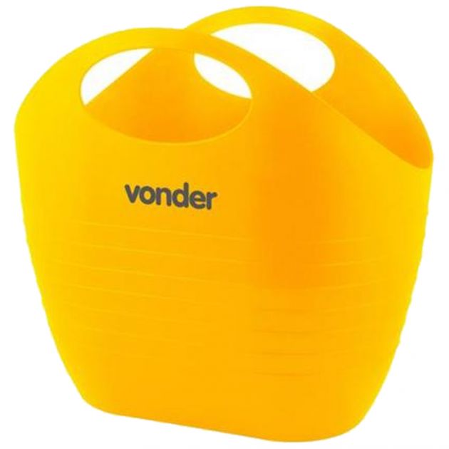 Bolsa Plástica Multiuso 8.5L Amarela Vonder