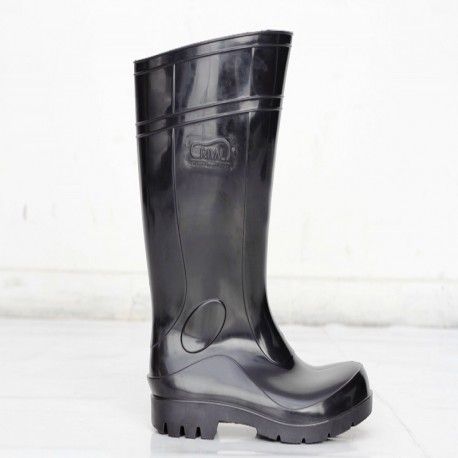 Bota PVC Cano Longo Preta 35/36 Crival