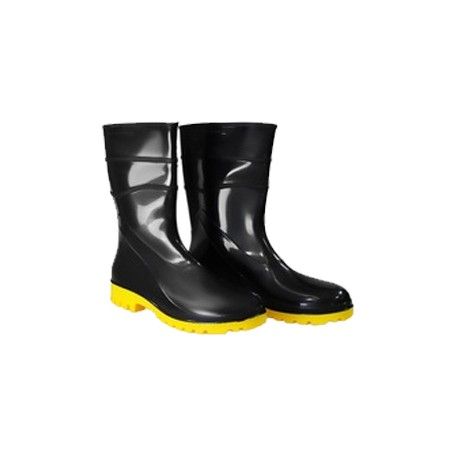 Bota PVC Longa S/ Forro Sola Amarela 39 BSB