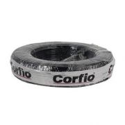 Cabo Semi-rígido 750V 16.0MM² Rolo Preto Corfio