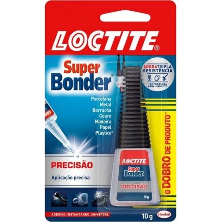 Cola Super Bonder 10G Precisão Ultra Loctite