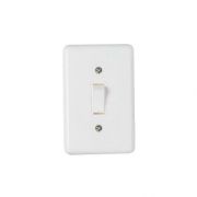 Conjunto Interruptor 1 Tecla Simples C/ Placa 4X2 6A/250V Ilumi