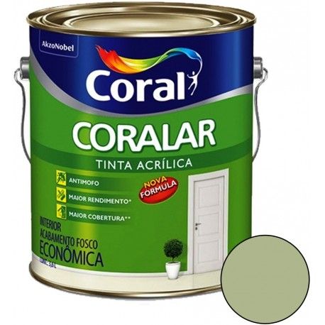 Coralar Acrílico 3.6L Verde Kiwi