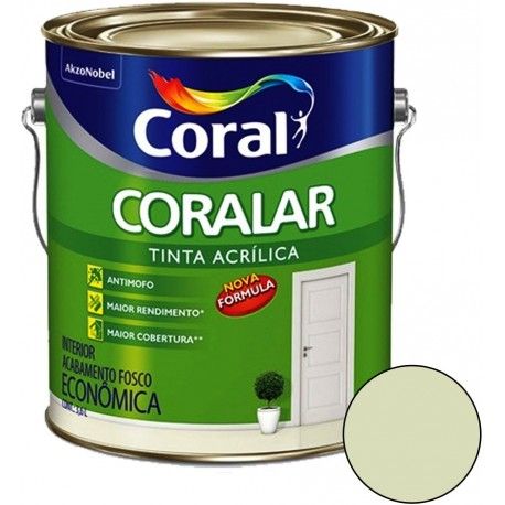 Coralar Acrílico 3.6L Verde Vale