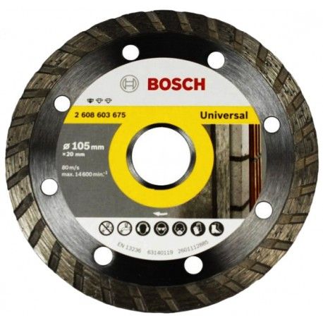 Disco Diamantado Standard Turbo 105X22.23MM Bosch