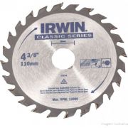 Disco Serra Circular (4.3/8") 110X20MM 30 Dentes Irwin