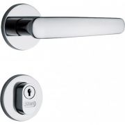 Fechadura Externa Classic 3100 40MM Roseta Redonda Inox Stam