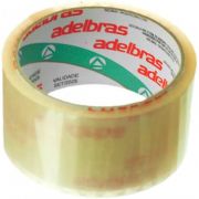 Fita Adesiva P/ Embalagem 48MMx40M Transparente Adelbras