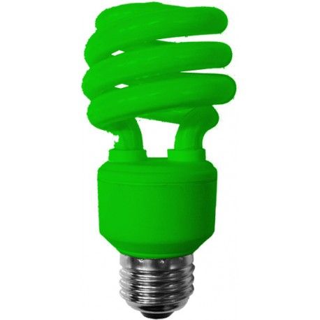 Lâmpada Fluor Espiral 14W 220V Verde Artek