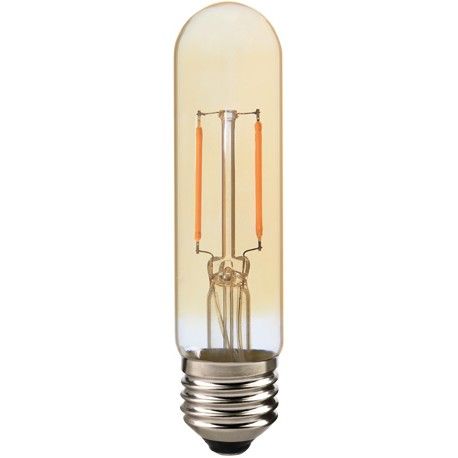 Lâmpada Led Retro Tubular T32 E27 2200K 4W Bivolt Amarela Avant