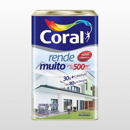 Látex Rende Muito Algodão Egípcio 18L Coral