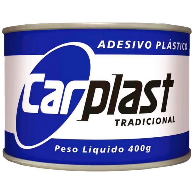 Massa Plástica Carplast 400G Branca Maxi Rubber