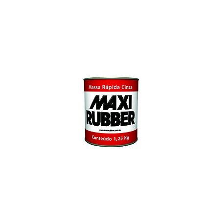 Massa Rápida 900ML/1.25KG Cinza Maxi Rubber