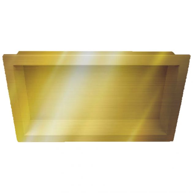 Nicho Banheiro Nice 34x94CM Dourado Venturi