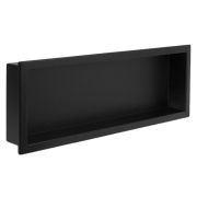 Nicho Banheiro Nice 34x94cm Preto Fosco Venturi