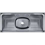 Pia Bella 712 Inox 120x53CM Cuba Oval 130 C/ Escorredor Franke