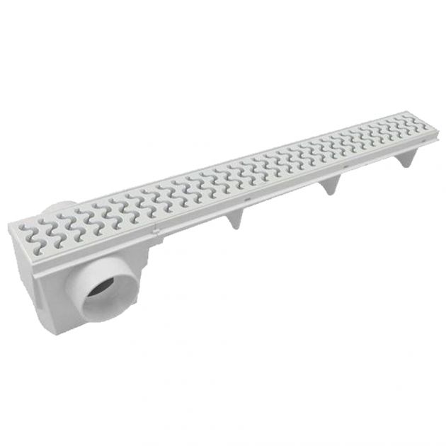 Ralo Grelha Linear Grelha Branca Sif 50CM Amanco