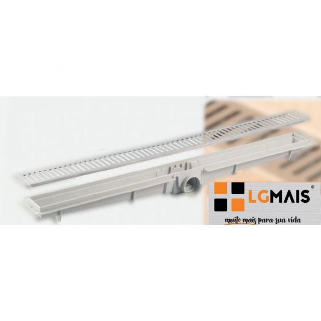 Ralo Linear Inox 5x50 Grelha LG MAIS 