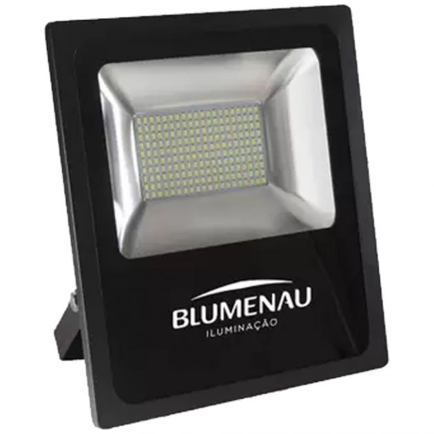 Refletor Led Slim Alumínio 10W 6000K Bivolt Blumenau