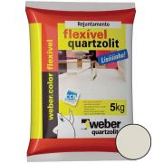 Rejunte Flexível Gelo 5KG Quartzolit