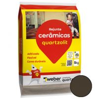 Rejunte Flexível Marrom Café 5KG Quartzolit