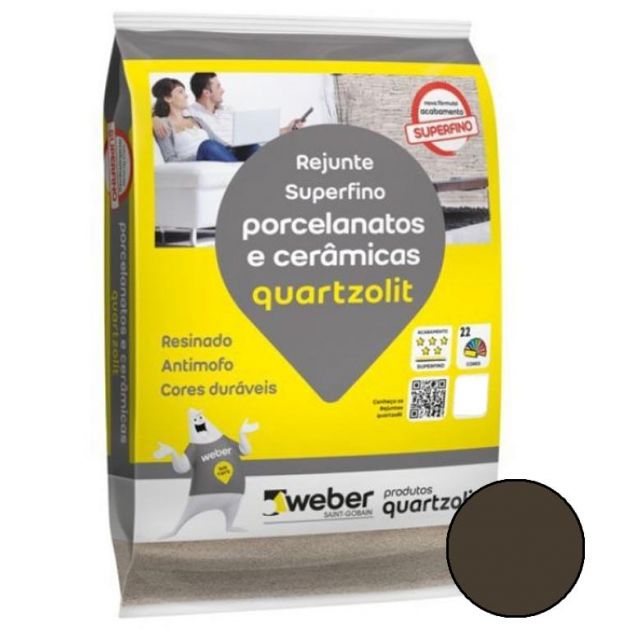 Rejunte PMG Marrom Café 5KG Quartzolit