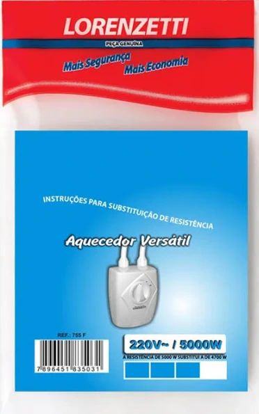 Resistência Aquecedor Versátil 220V/5000W Original Lorenzetti