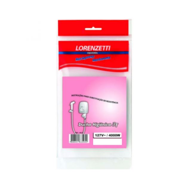 Resistência Ducha Higiênica 3T 127V/4000W Original LORENZETTI 