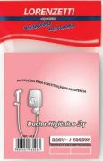 Resistência Ducha Higiênica 3T 200V/4300W Original LORENZETTI 