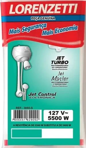 Resistência Jet Turbo/Jet Master/Jet Control 127V/5500W Original Lorenzetti