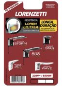 Resistência Loren Ultra linha ACQUA 220V/6800w Lorenzetti