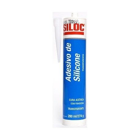 Silicone Neutro 280G Transparente Siloc