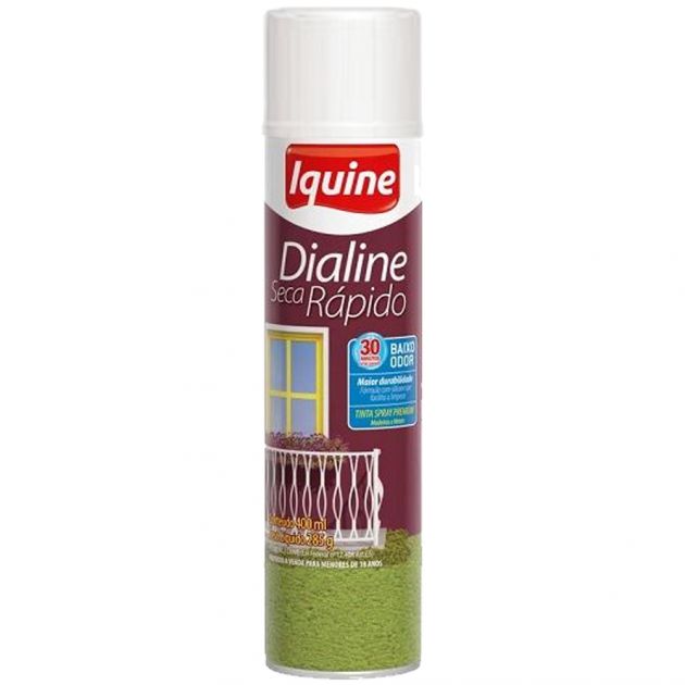 Spray Dialine 400ML Branco Neve Iquine