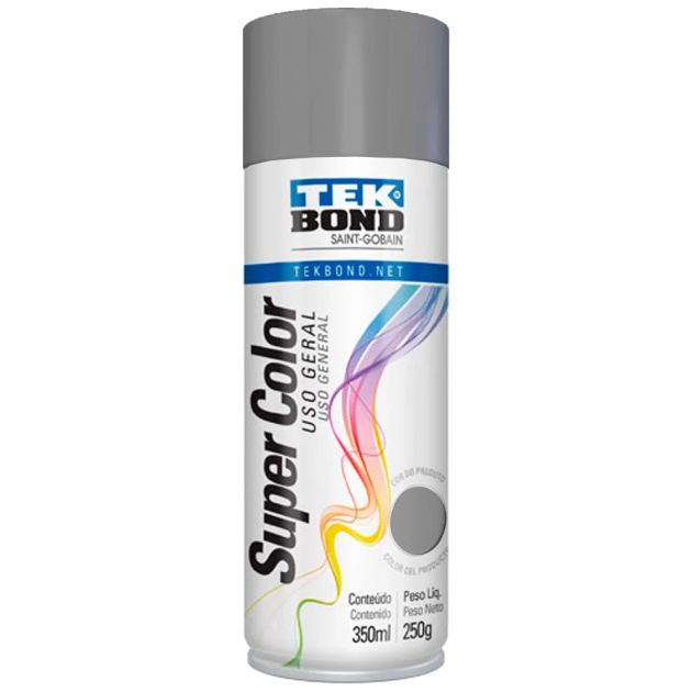 Spray Uso Geral 250G/350ML Cromado Metal Tekbond