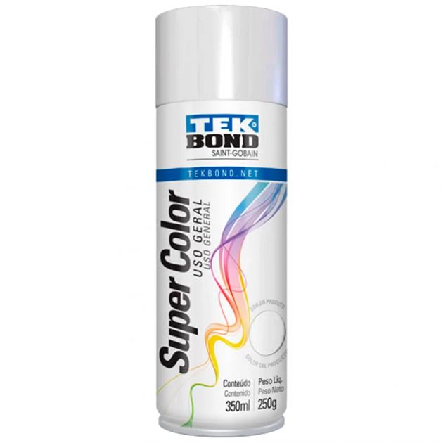 Spray Uso Geral 250G/350ML Prata Metal Tekbond