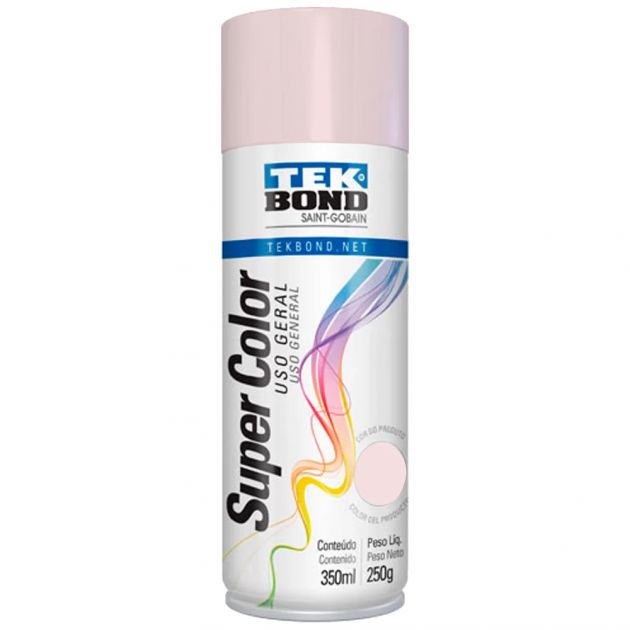 Spray Uso Geral 250G/350ML Rosa Tekbond