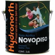 Tinta Acrílica Novopiso Grafite 3.6L 5714 Hydronorth