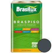 Tinta P/ Piso Acetinada 18L Cinza Escuro Brasilux